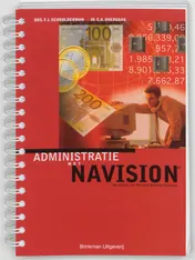 Omslag van Administratie met Navision