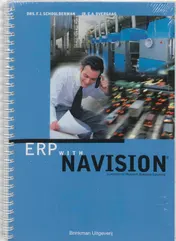 Omslag van ERP with Navision