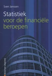 Omslag van Statistiek voor de financiele beroepen