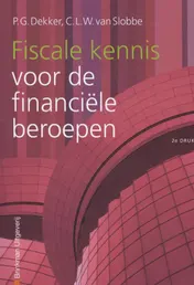 Omslag van Fiscale kennis voor de financiele beroepen