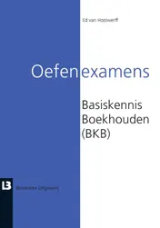 Omslag van Oefenexamens basiskennis boekhouden