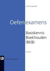 Omslag van Oefenexamens basiskennis boekhouden (BKB)