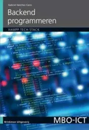 Omslag van Backend programmeren