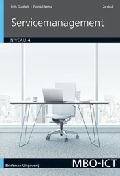 Omslag van Servicemanagement MBO ICT Niveau 4