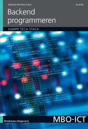 Omslag van Backend programmeren