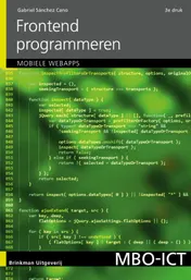 Omslag van Frontend programmeren