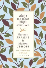 Omslag van Als je me maar blijft schrijven