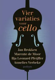 Omslag van Vier variaties voor cello