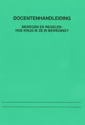 Omslag van Bewegen en regelen