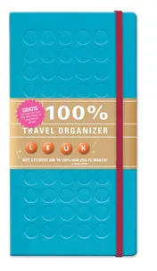 Omslag van 100% Travel organizer blue