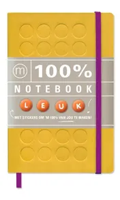 Omslag van 100% Notebook small yellow (6 ex.)