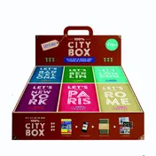 Omslag van 100% cityboxen (6 titels, in totaal 12 ex)