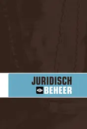 Omslag van Juridisch beheer MKB