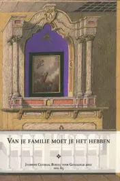 Omslag van Van je familie moet je het hebben