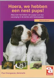 Omslag van Hoera, we hebben een nest pups!
