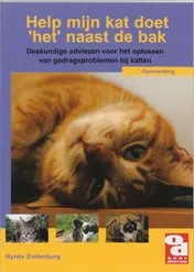 Omslag van Help, mijn kat doet 'het' naast de bak!