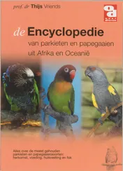 Omslag van De encyclopedie van papegaaien en parkieten uit Afrika en Oceanie