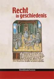 Omslag van Recht in geschiedenis
