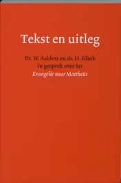 Omslag van Tekst en uitleg