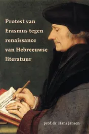 Omslag van Protest van Erasmus tegen renaissance van Hebreeuwse literatuur
