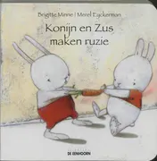 Omslag van Konijn en Zus maken ruzie