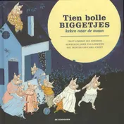 Omslag van Tien bolle biggetjes