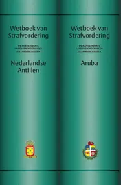 Omslag van Wetboeken van strafvordering Nederlandse Antillen en Aruba