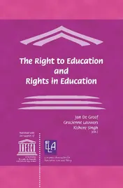 Omslag van The Right to Education and Rights in Education