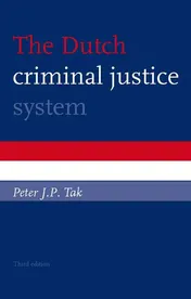 Omslag van The Dutch criminal justice system