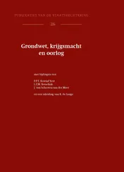 Omslag van Grondwet, krijgsmacht en oorlog