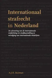 Omslag van Internationaal strafrecht in Nederland
