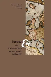 Omslag van Europa & dew toekomst van de nationale wetgever