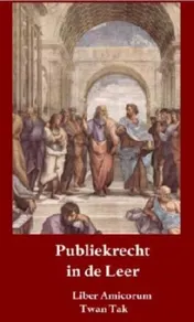 Omslag van Publiekrecht in de leer