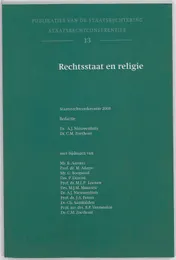 Omslag van Rechtsstaat en religie