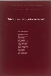 Omslag van Brieven aan de staatscommissie
