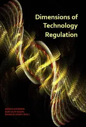 Omslag van Dimensions of technology regulation
