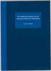 Omslag van De juridische positie van de internal auditor in Nederland