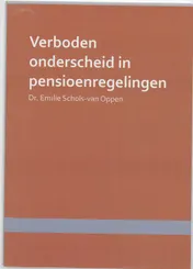 Omslag van Verboden onderscheid in pensioenregelingen