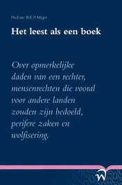 Omslag van Het leest als een boek