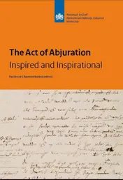 Omslag van The act of abjuration