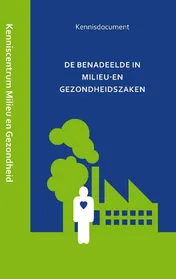 Omslag van De benadeelde in milieu- en gezondheidszaken