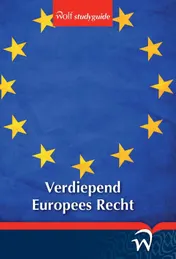 Omslag van Verdiepend europees recht
