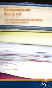 Omslag van Reorganiseren doe je zo!