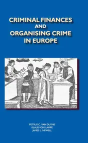 Omslag van Criminal finances and organising crime in Europe