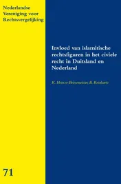 Omslag van Invloed van islamitische rechtsfiguren in het civiele recht in Duitsland en Nederland