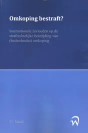 Omslag van Omkoping bestraft?