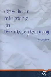 Omslag van Openbaar ministerie en tenuitvoerlegging