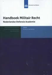 Omslag van Handboek militair recht