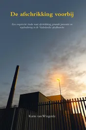 Omslag van De afschrikking voorbij