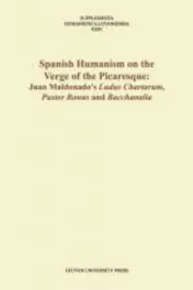Omslag van Spanish Humanism on the Verge of the Picaresque